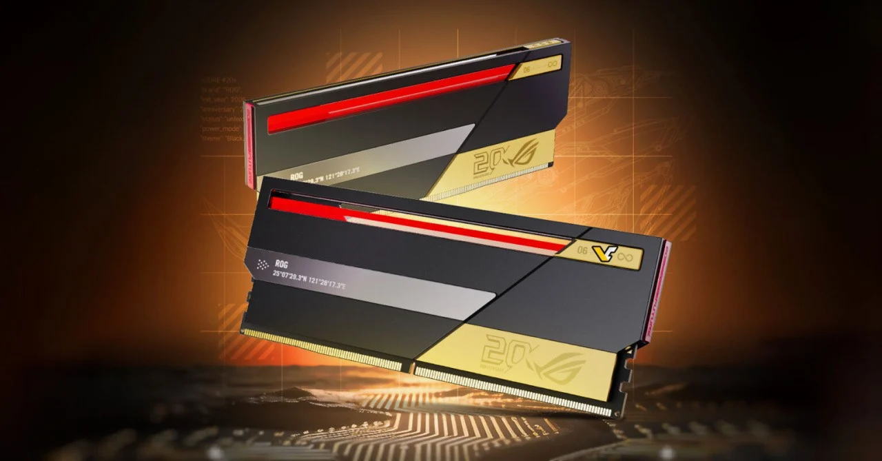 ASUS Just Launched Its First ROG DDR5 Memory Kit, and It Comes With a Built-In Personality Shift