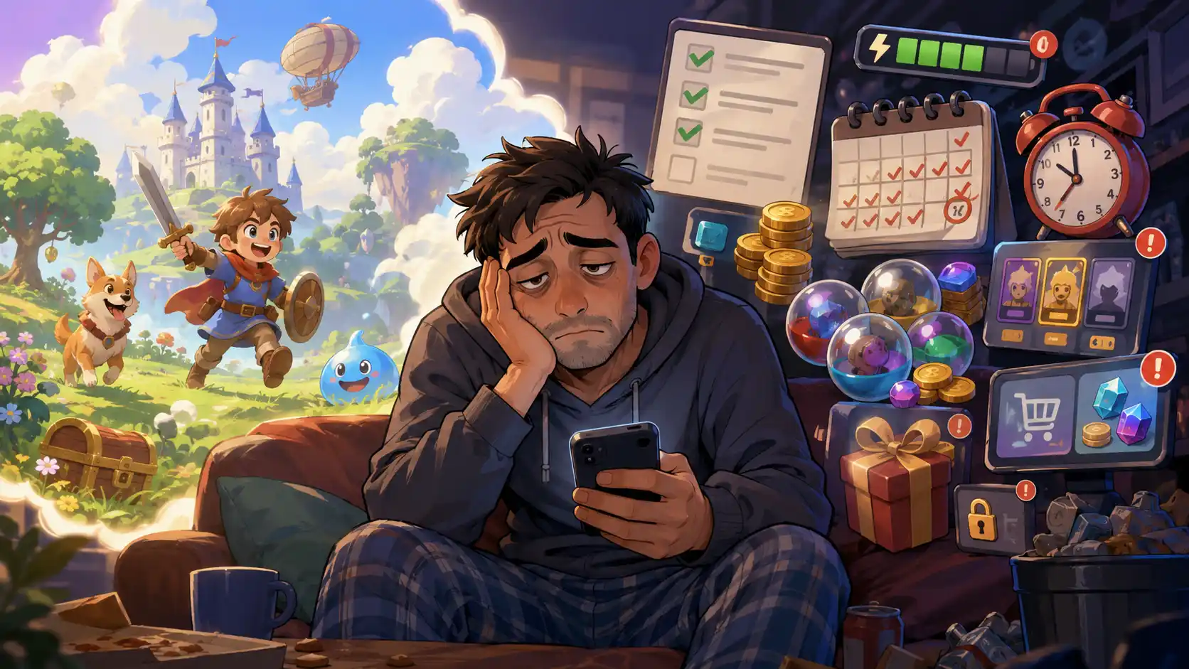 When Mobile Games Stopped Feeling Like Games: How Fun Became Retention