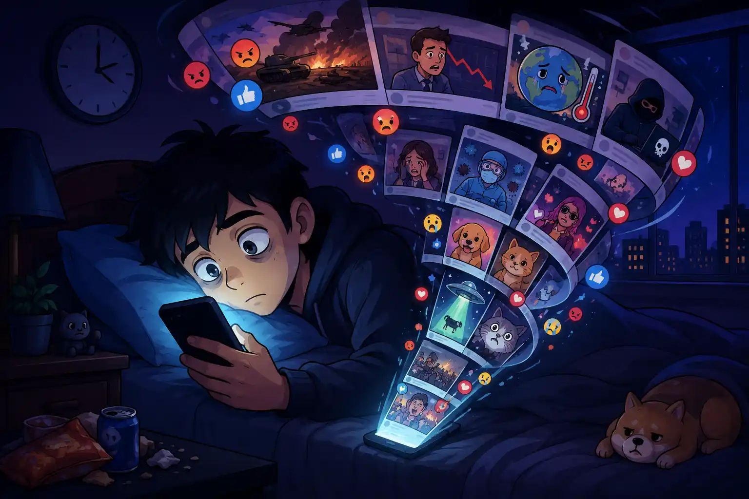 The Psychology of Doomscrolling: Why Your Brain Can’t Stop Scrolling