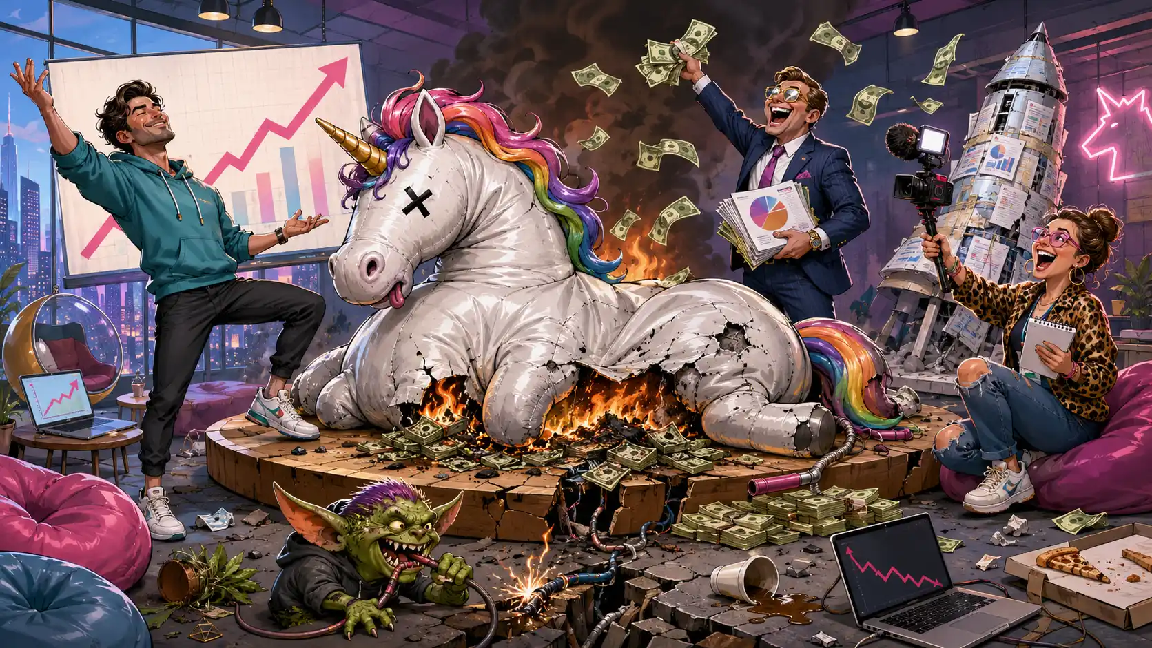 The End of Startup Fantasy: Unicorns, Unit Economics, and Other Imaginary Creatures