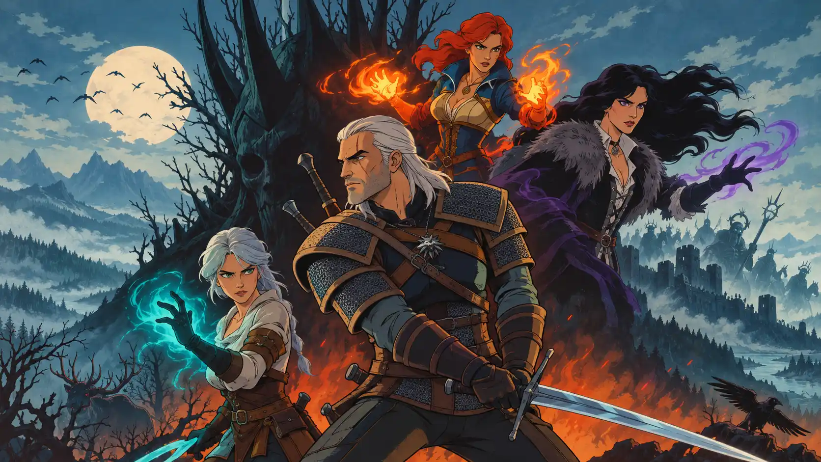 The Witcher Lore Explained: Geralt, Ciri, and the Story Behind the Wild Hunt